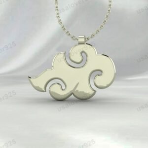 Cloud Unique Design Unisex Pendant, 925 Sterling Silver Necklace Jewelry