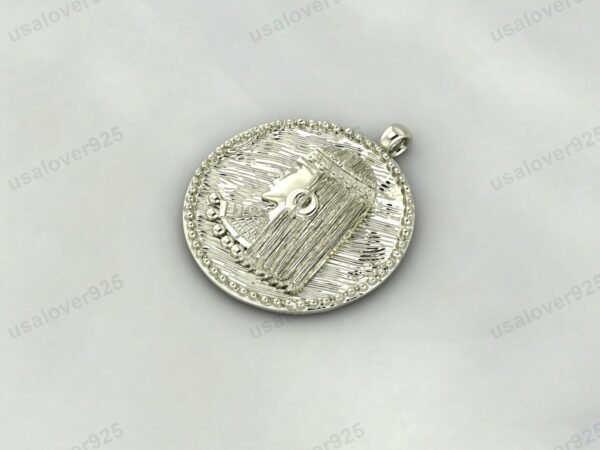 Cleopatra Queen Ancient Egyptian Pendant, 925 Sterling Silver Necklace Jewelry - Image 4