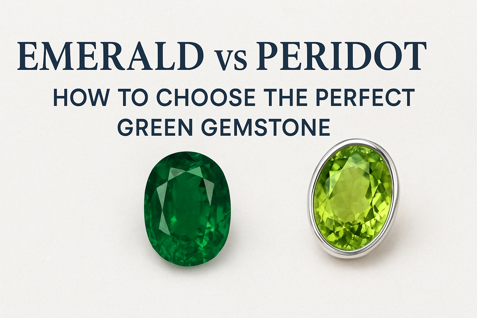 Emerald vs Peridot