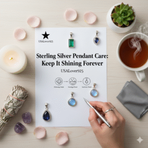 Sterling Silver Pendant Care