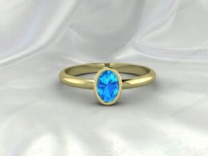 Blue Topaz Ring