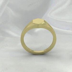 Hexagon Signet Ring
