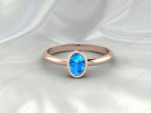 Blue Topaz Ring