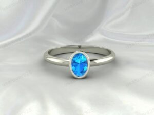 Blue Topaz Ring