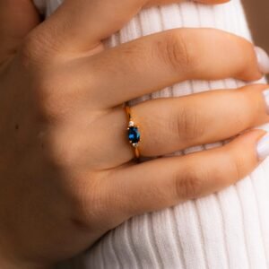 Blue sapphire Ring