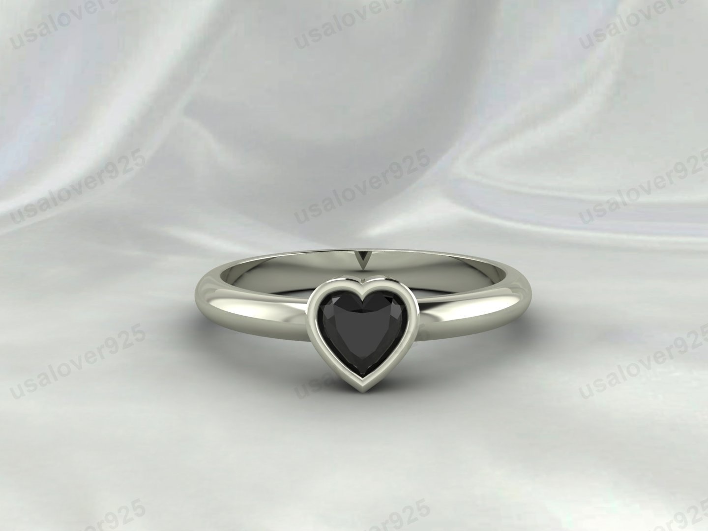 black onyx ring