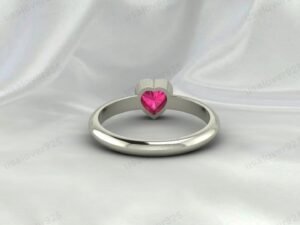 Ruby Heart Ring