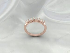 CZ Diamond Eternity Band | 925 Sterling Silver Stacking Ring