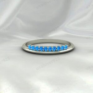 Topaz Eternity Women Ring