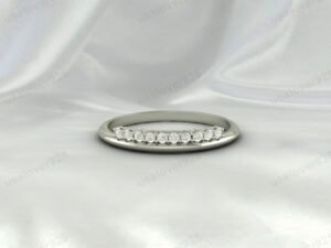 CZ Diamond Eternity Women Band Ring