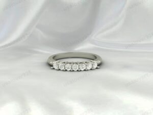 CZ Diamond Eternity Band | 925 Sterling Silver Stacking Ring
