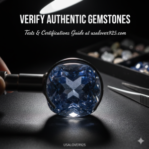 Verify authentic gemstones tests usalover925.com