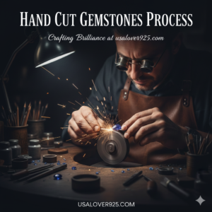 How Our Hand Cut Gemstones Are Cut, Polished & Set by Hand | Usalover925