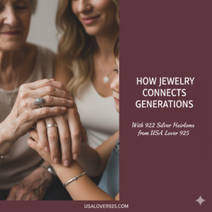 How jewelry connects generations with 925 silver heirlooms from USA Lover 925