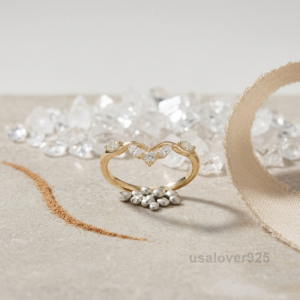 CZ Half-Eternity Ring, 925 Sterling Silver Stackable Anniversary Band