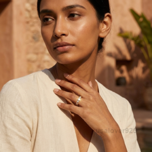 Baguette CZ Full Eternity Ring, 925 Sterling Silver Stackable Wedding Band