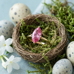 Ruby Marquise Stone Ring