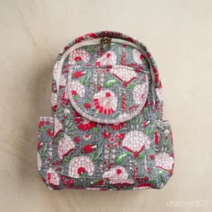 Lightweight-Cotton-School-Bag-And-Travel-Daypack-For-Women