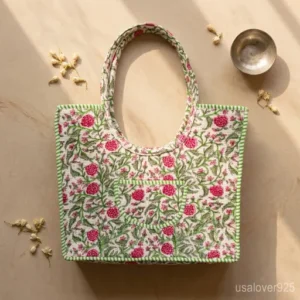 Inside-And-Outside-Pocket-Storage-On-Cotton-Boho-Jhola-Bag