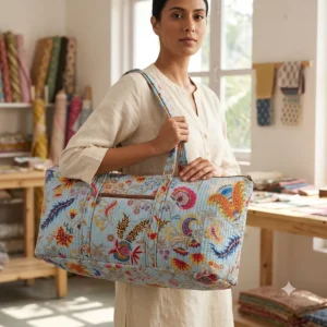 Quilted Cotton Yoga Carrier